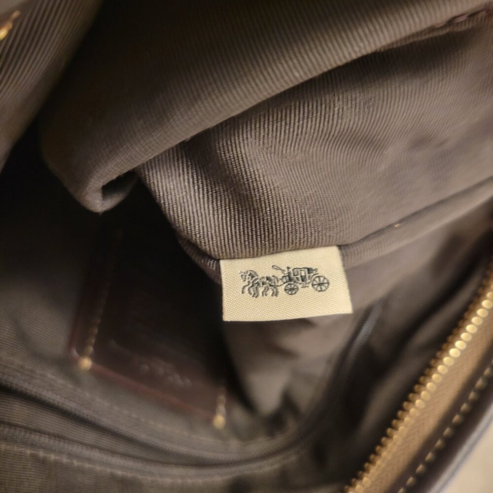 Coach Rowan File Bag In Signature Canvas Handbag … - image 6